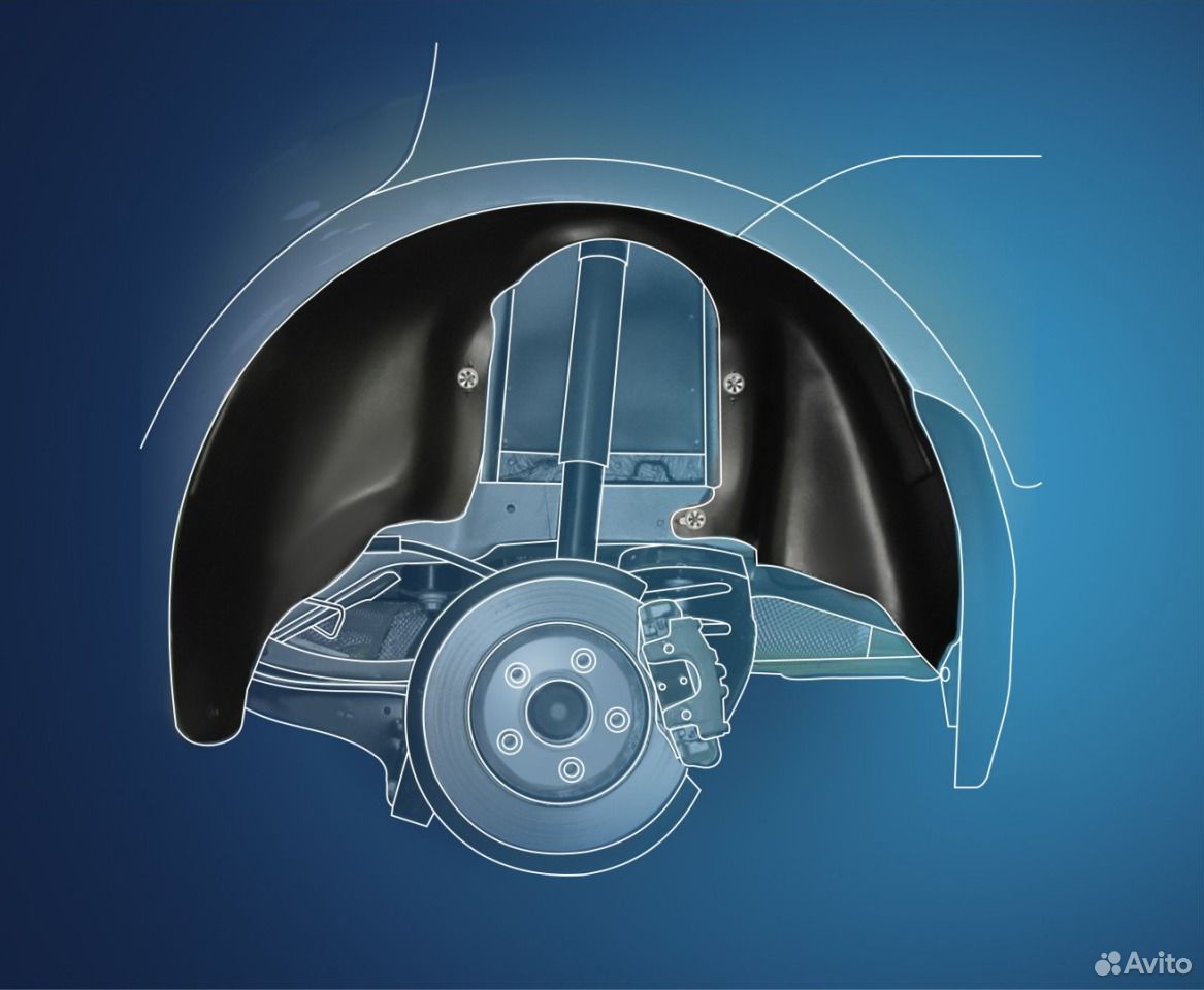Подкрылки на lada Priora