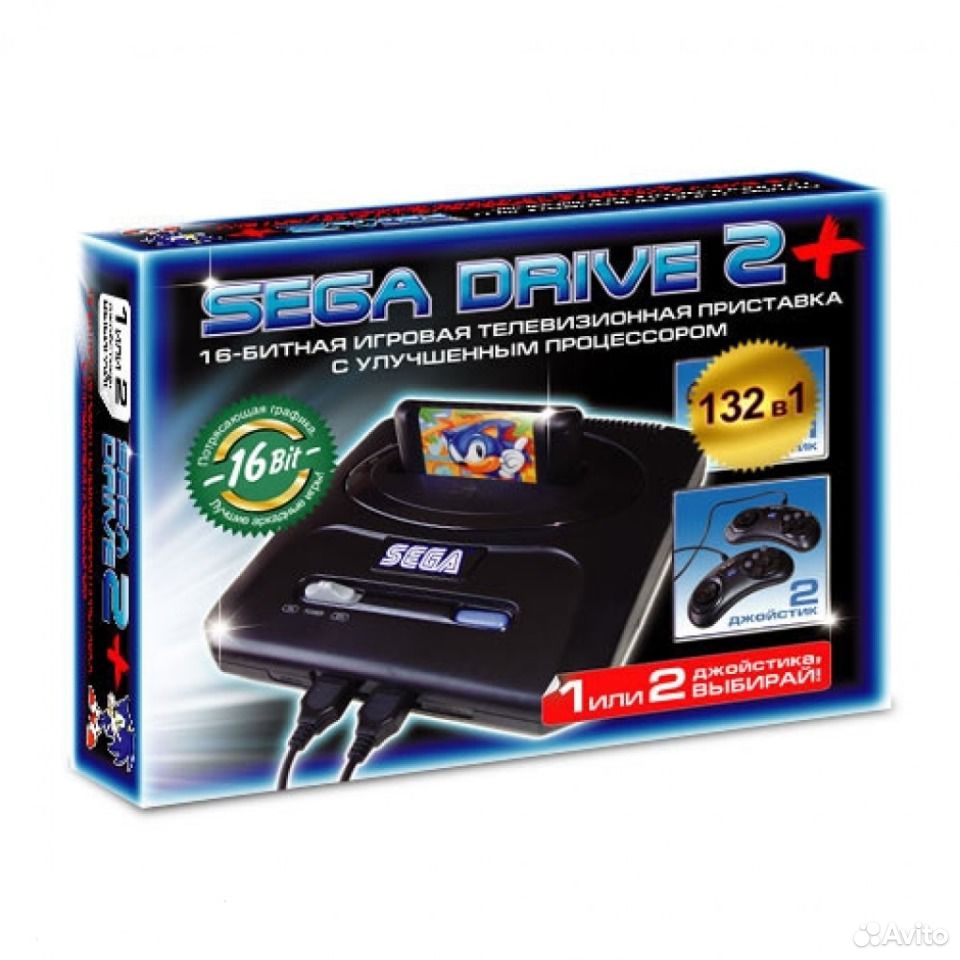 Приставка Sega super Drive 11 (95-in-1) Black