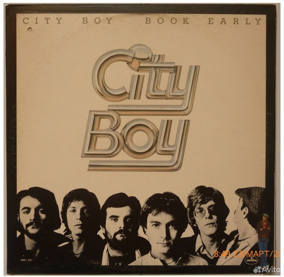 Виниловая пластинка City Boy City Boy.