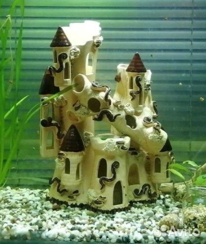 Замок в аквариум купить на Зозу.ру - фотография № 1