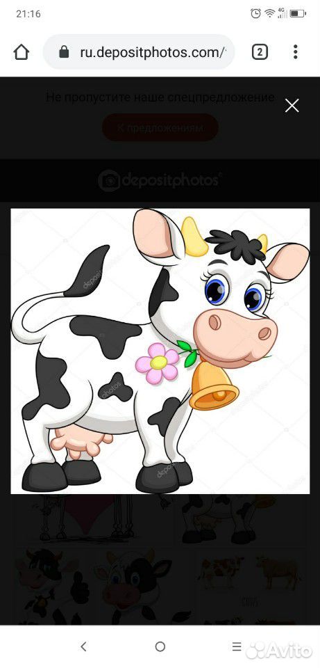 Продам корову купить на Зозу.ру - фотография № 1