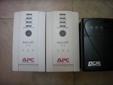 Ибп- APC -рабочие без аккумуляторов
