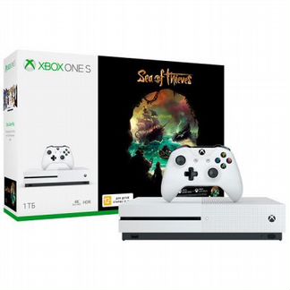 Игровая приставка Xbox One S 1 тб + Sea of Thieves