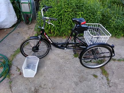 Взрослый трехколесный Электро велосипед Иж байк Фе