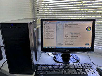 Компьютер для игр и работы+монитор
