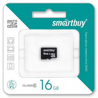 SmartBuy microsdhc Сlass 10 16GB