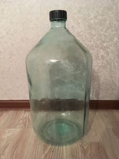 Стеклянная бутылка 20 литров, торг