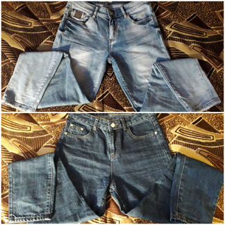 Джинсы Levi's 501 тёмно-синие и рваные джинсы Dice