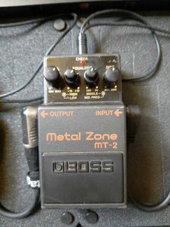 Гитарная педаль boss MT-2 metal zone
