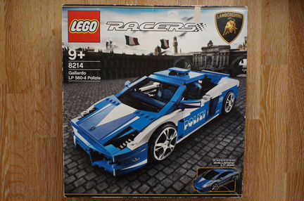Новый набор Lego Racers 8214 Gallardo Polizia