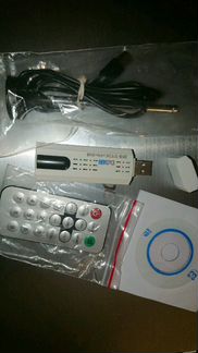USB цифровое телевидение DVB-T2 + FM