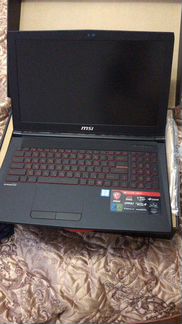 Игровой ноутбук MSI i7-7700 GTX 1060
