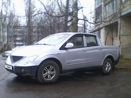 SsangYong Actyon Sports 2.0 МТ, 2008, 142 000 км