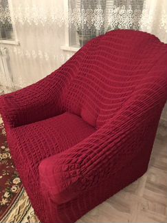 Чехлы на два кресла и диван
