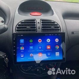 Штатная магнитола Peugeot 206 1998-2010 пежо 206