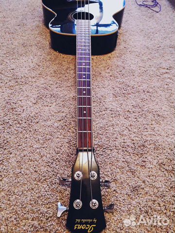 Бас-гитара электро-акустическая