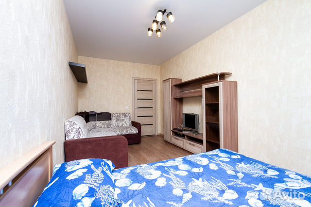 

1-к. квартира, 38 м², 2 кровати