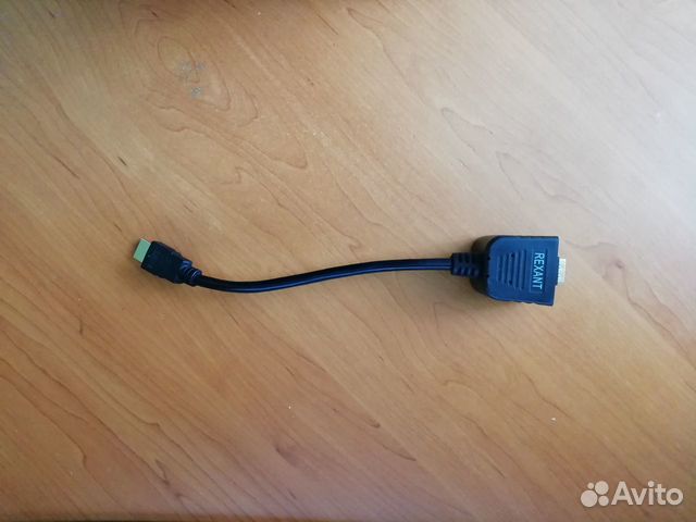 Переходник штекер hdmi - 2 гнезда hdmi