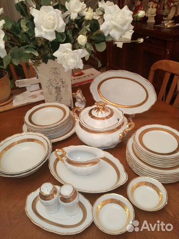 Новый столовый сервиз. Чешский фарфор