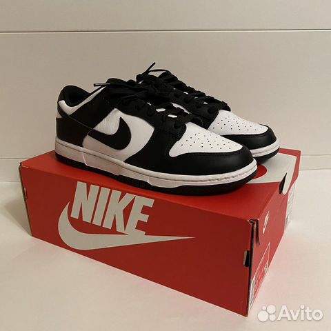Nike Dunk Low Retro Black White 10US купить в Москве | Личные вещи | Авито