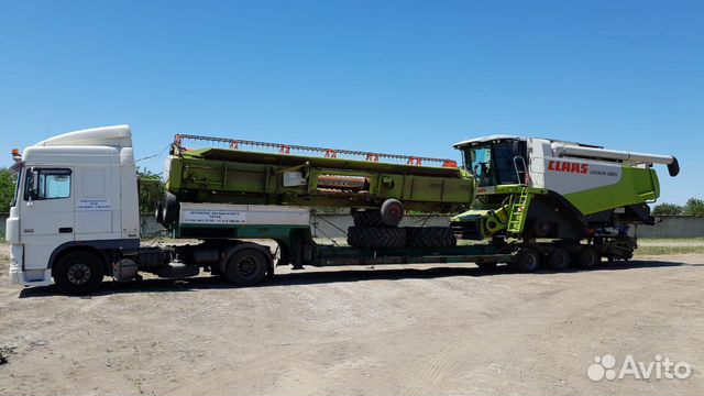 Перевозка негабаритных грузов, услуги трала, трал