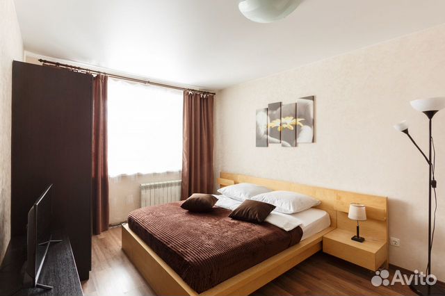 

1-к. квартира, 40 м², 2 кровати