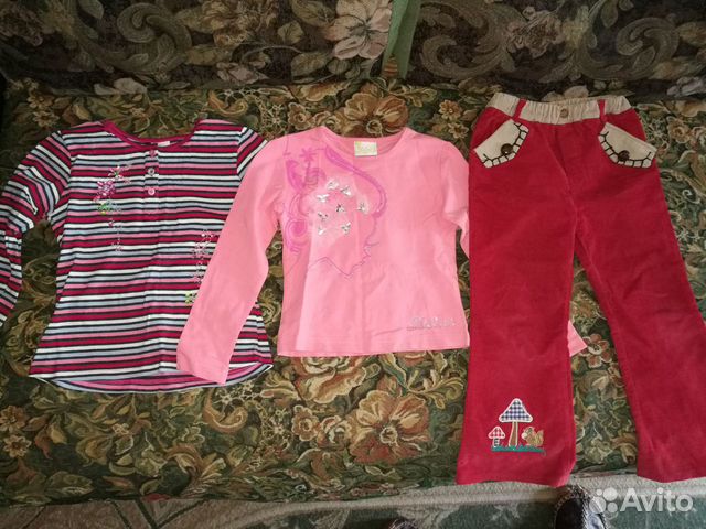 Вещи на девочку пакетом 116-122
