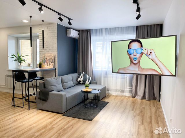 

Квартира-студия, 49 м², 2 кровати