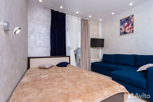 

Квартира-студия, 30 м², 2 кровати