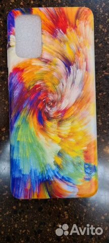 Чехол на samsung galaxy s20 plus с принтом акварел