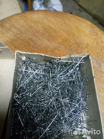 Булавки. Булавки с ушком. Швейные булавки