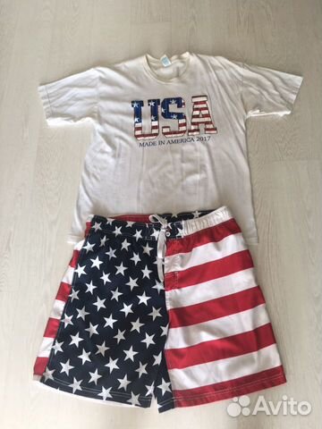 Пляжный мужской костюм «Америка»