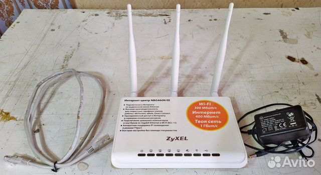 Роутер Zyxel NBG460N EE