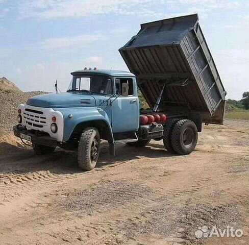 Доставка песка, щебня, гравия, гпс