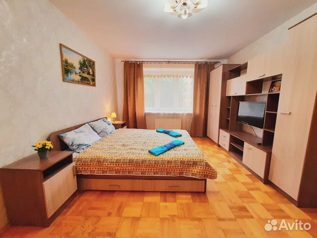 

1-к. квартира, 41,6 м², 2 кровати