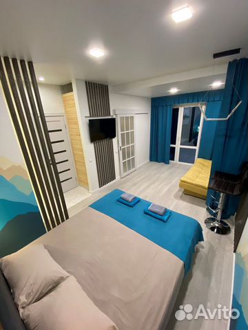 

1-к. квартира, 32 м², 2 кровати