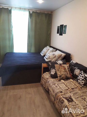 

1-к. квартира, 41 м², 2 кровати