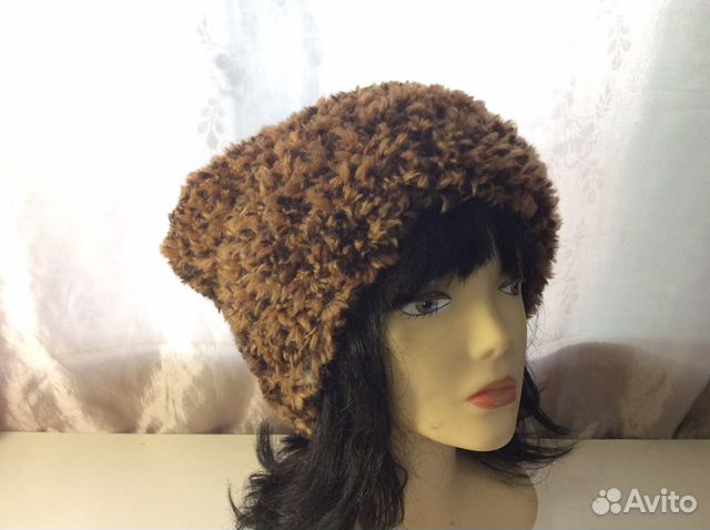 Роскошная папаха, осень-зима, р 57-59, арт 255