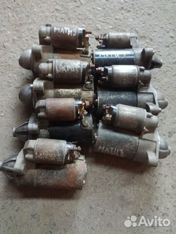 Стартер на daewoo Матиз