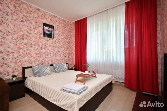 

1-к. квартира, 38 м², 2 кровати