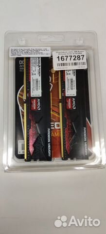 AMD Radeon R9 Gamer DDR4 16GB 3200MHz На гарантии