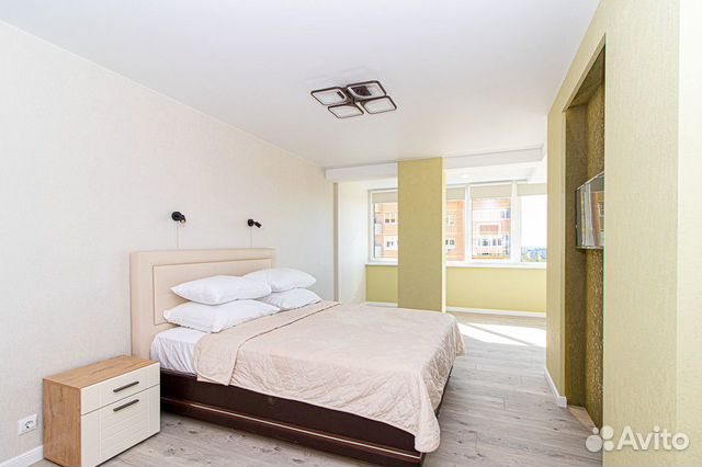 

1-к. квартира, 53 м², 2 кровати