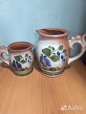 Набор кувшин и кружка керамика