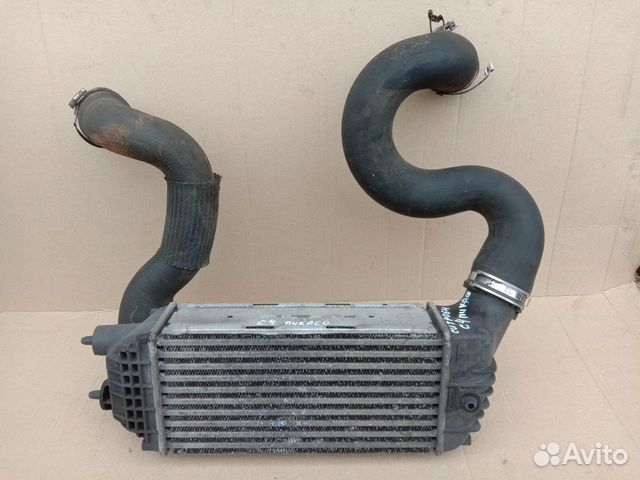 Радиатор интеркулера Ситроен C4 Picasso, 2008