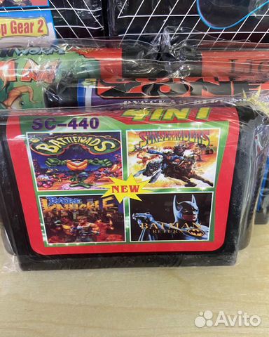 Картриджи для sega mega drive 2