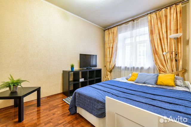 

1-к. квартира, 39 м², 2 кровати
