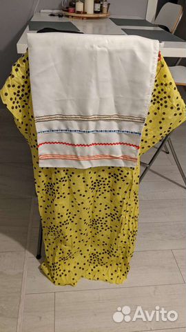 Костюм а-ля русский народный самодельный