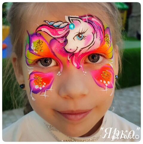 Аквагрим,бьютибар,Блеск-тату