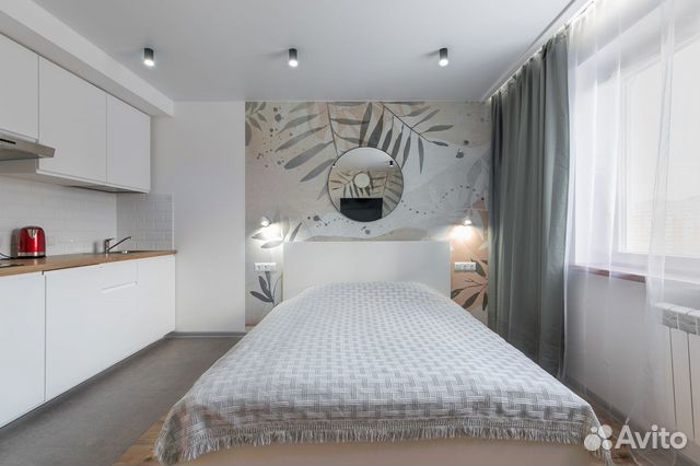 

Квартира-студия, 25 м², 2 кровати