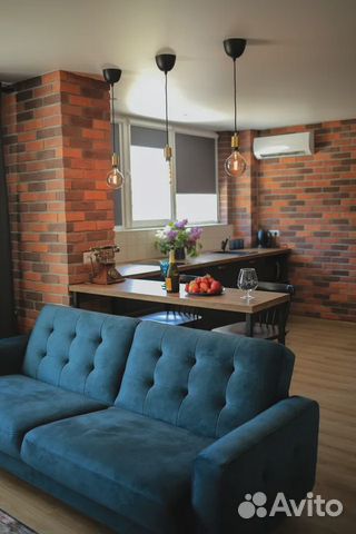 

Квартира-студия, 45 м², 1 кровать
